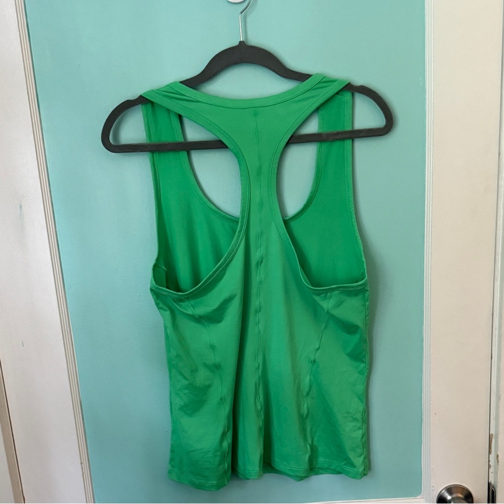 Green Racerback Workout Top - Picture 4 of 6